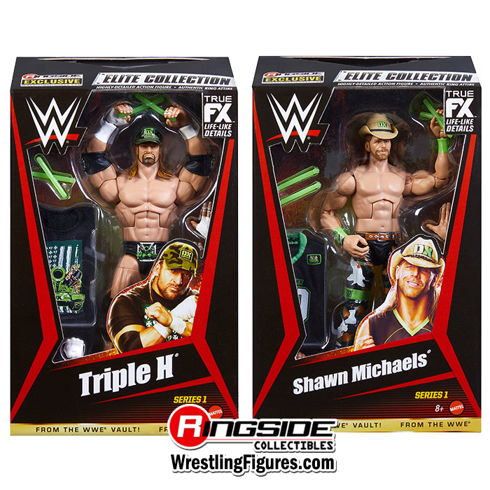 WWE Elite Triple H トリプル DX WWE Triple H Mattel Elite Figure Wrestling DX Walgreens