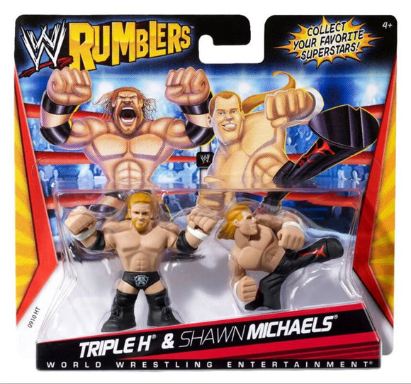 WWE Mattel Rumblers Series 1 Triple H & Shawn Michaels – Reign City ...