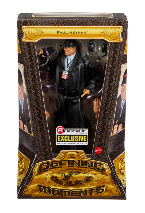 WWE Defining Moments Ringside Exclusive Paul Heyman