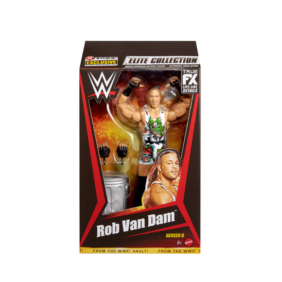 WWE Elite Collection From The Vault Ringside Exclusive Rob Van Dam (RVD)