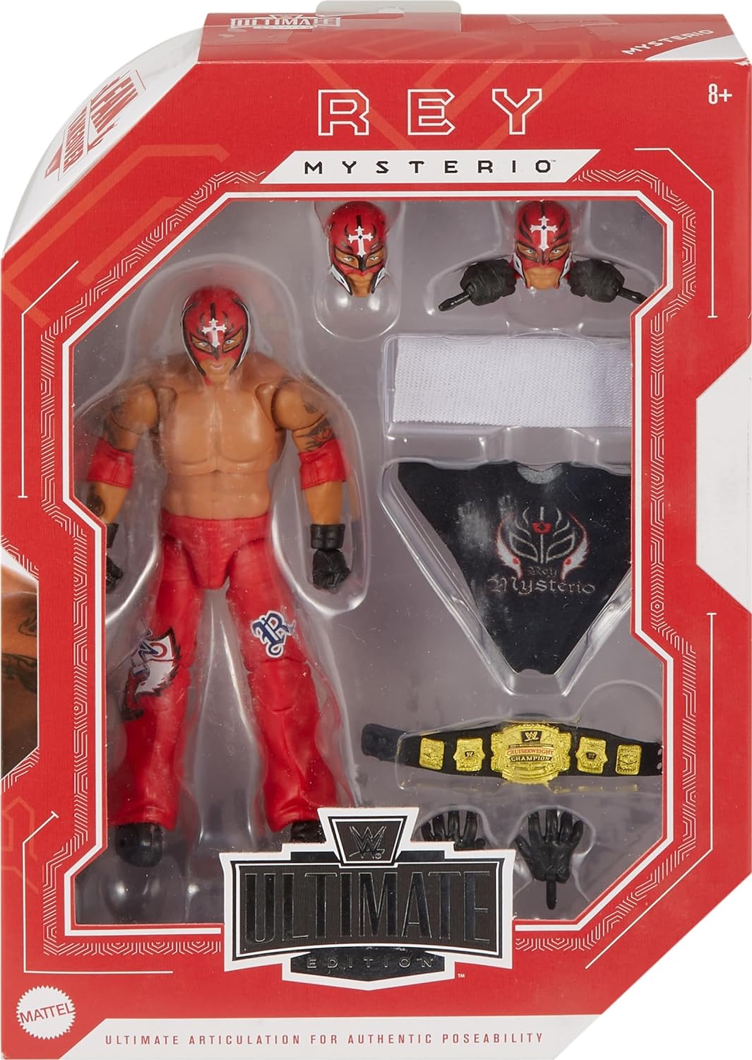 WWE FURY UNMATCHED REY MYSTERIO フィギュア WWE: Unmatched Fury (Series 01) figure 4 Rey Mysterio