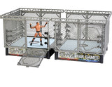WWE Survivor War Games Playset with Action Figure, 2 Rings, Cage & 5 Accessories, Includes Randy Orton 6-inch Collectible