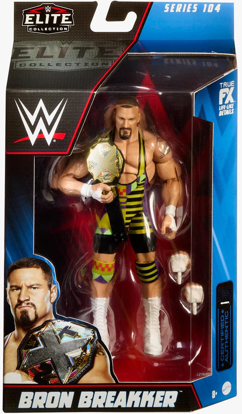Action Figure WWE Elite Collection #119 - Bron Breakker 6 Pollici, 25 Punti Di Articolazione