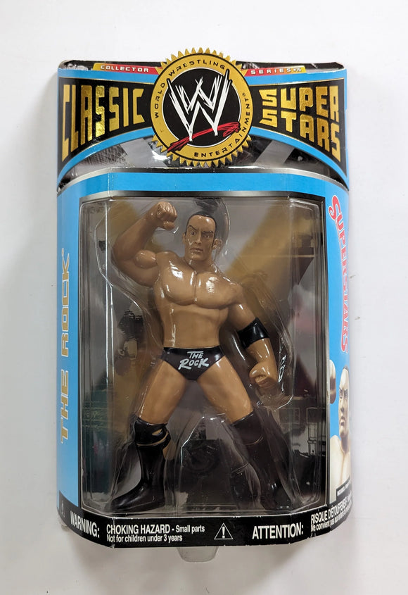 WWE Classic Superstars The Rock – Reign City Toys and Collectibles