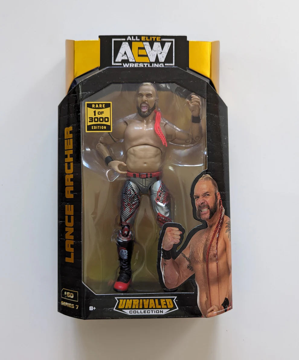 AEW Chuck Taylor Unrivaled Series 8 Action Figure - Wrestling Ufficiale, Collezione