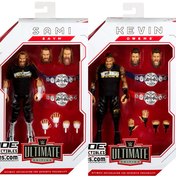 WWE Ultimate Edition Series 21 Sami Zayn & Kevin Owens