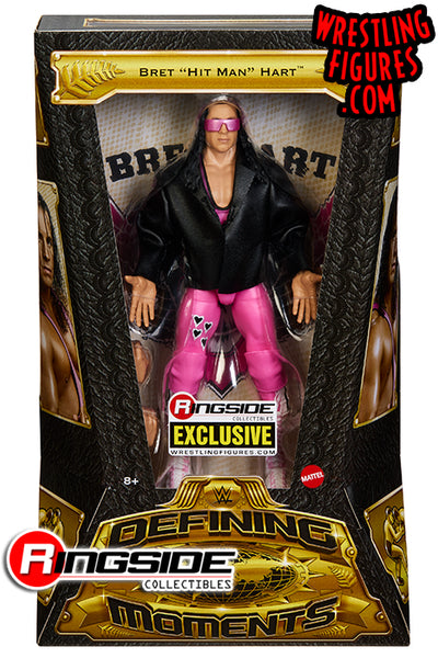 WWE Defining Moments Ringside Exclusive Bret Hart – Reign City