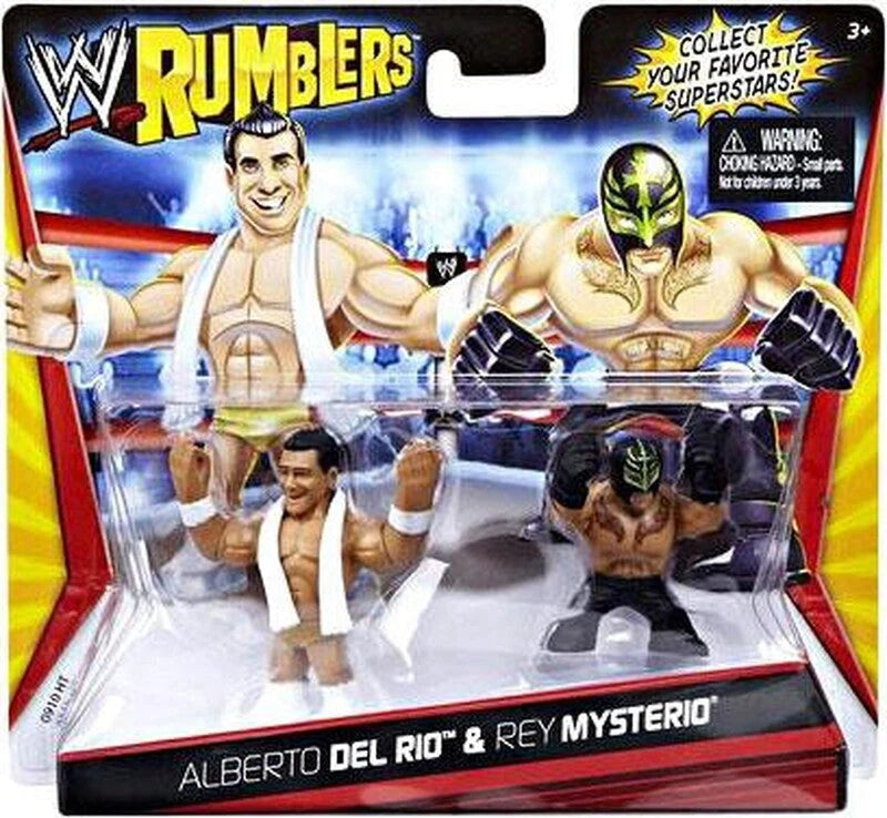 WWE Mattel Rumblers Series 1 Alberto Del Rio & Rey Mysterio – Reign ...