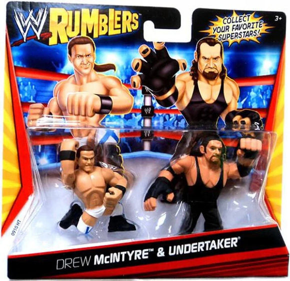 WWE Mattel Rumblers Series 1 Drew McIntyre & Undertaker – Reign City ...