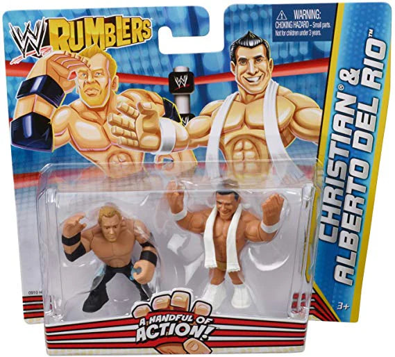 WWE Mattel Rumblers Series 2 Christian & Alberto Del Rio – Reign City ...
