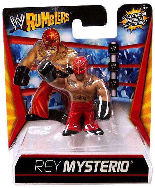 WWE Mattel Rumblers Series 1 Rey Mysterio – Reign City Toys and ...