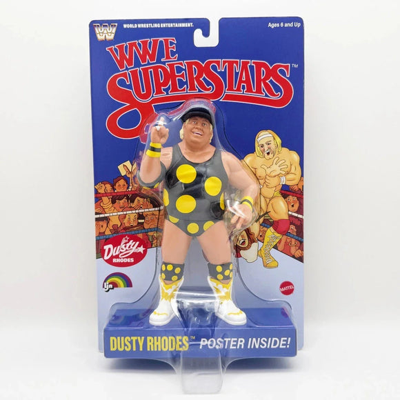 WWE Mattel LJN Superstars Series 1 Dusty Rhodes (Dark Blue)