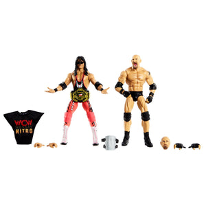 WWE Elite 2 pack Bret Hart & Goldberg